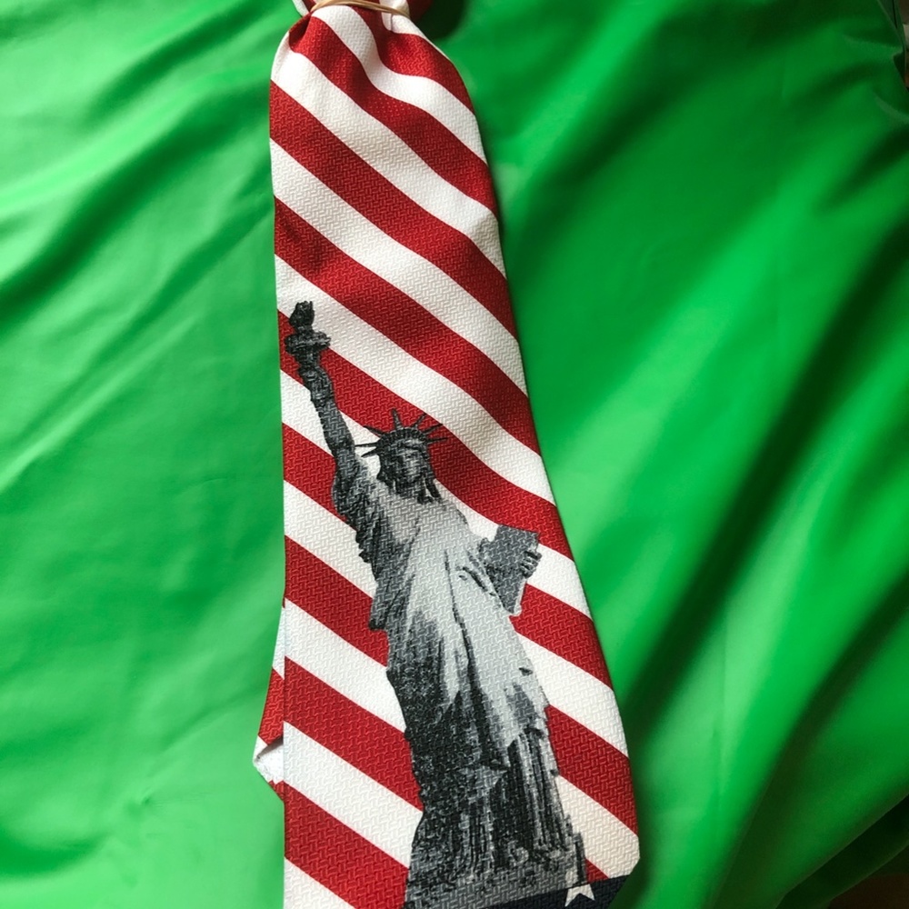 USA Statue of Liberty Tie